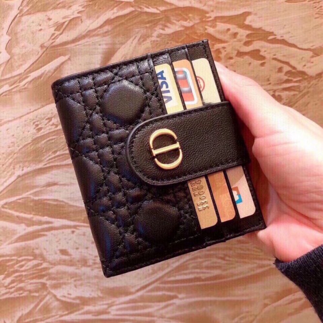 DiOR・レザー コンチネンタルウォレット 財布 折財布